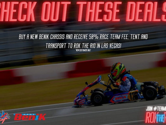 New Benik Chassis Purchase Nets You a 50% Discount for ROK the RIO Team Services