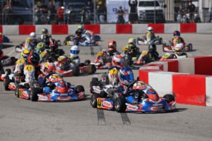 Troy Ferguson Dominates in ROK Micro asEnzo Vidmontiene Shows Speed in ROK Junior